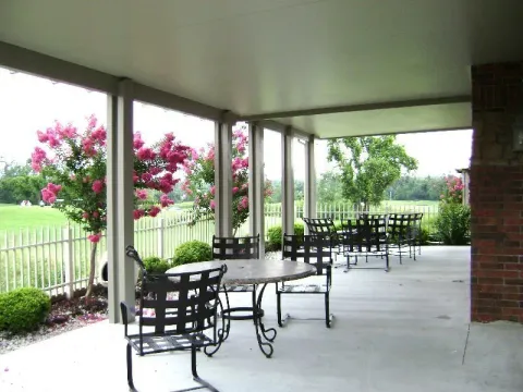 Wide Space With Tables — Springdale, AR — Backyard Designs Inc.