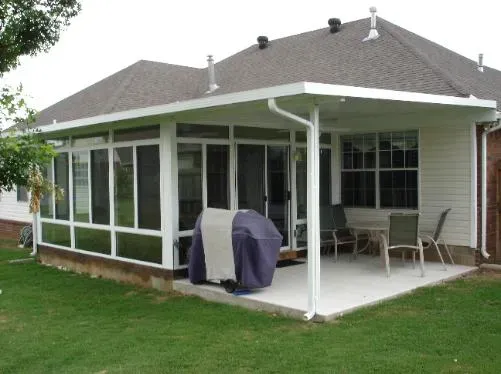 White Pergola — Springdale, AR — Backyard Designs Inc.