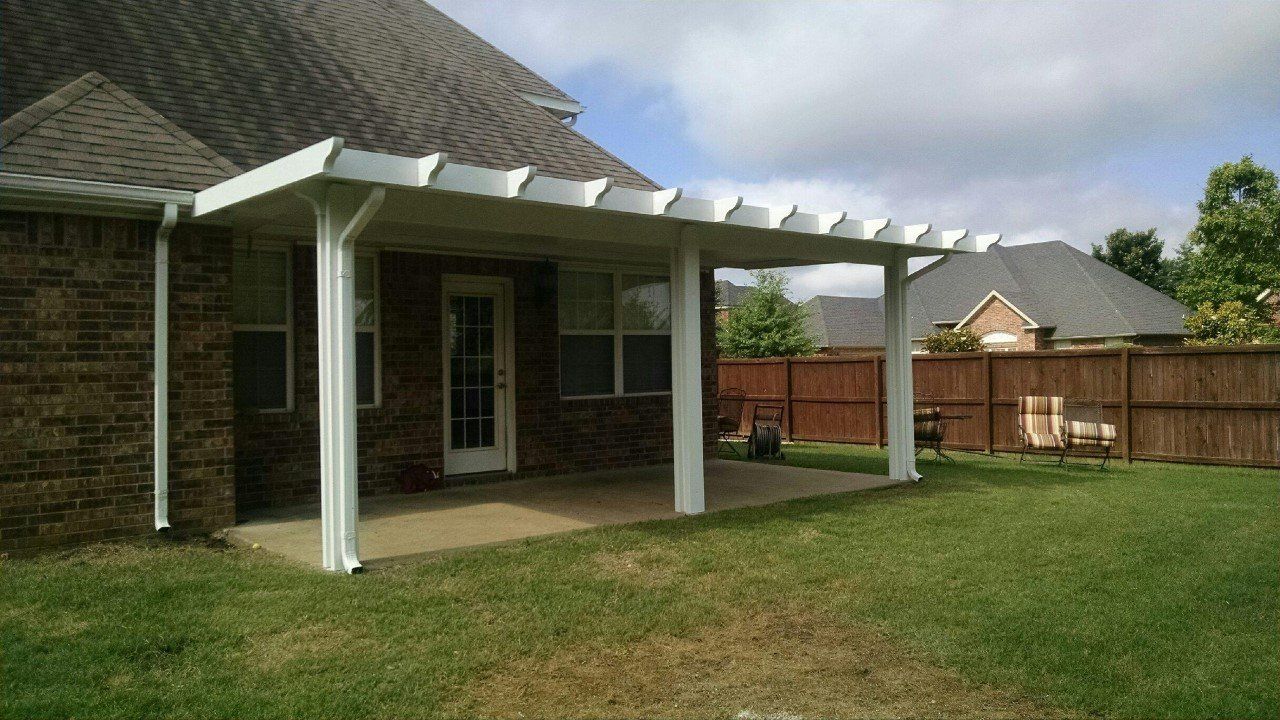 Gabled Patio Cover and Pergola Combo — Springdale, AR — Backyard Designs Inc. Gabled Patio Cover and Pergola Combo — Springdale, AR — Backyard Designs Inc.