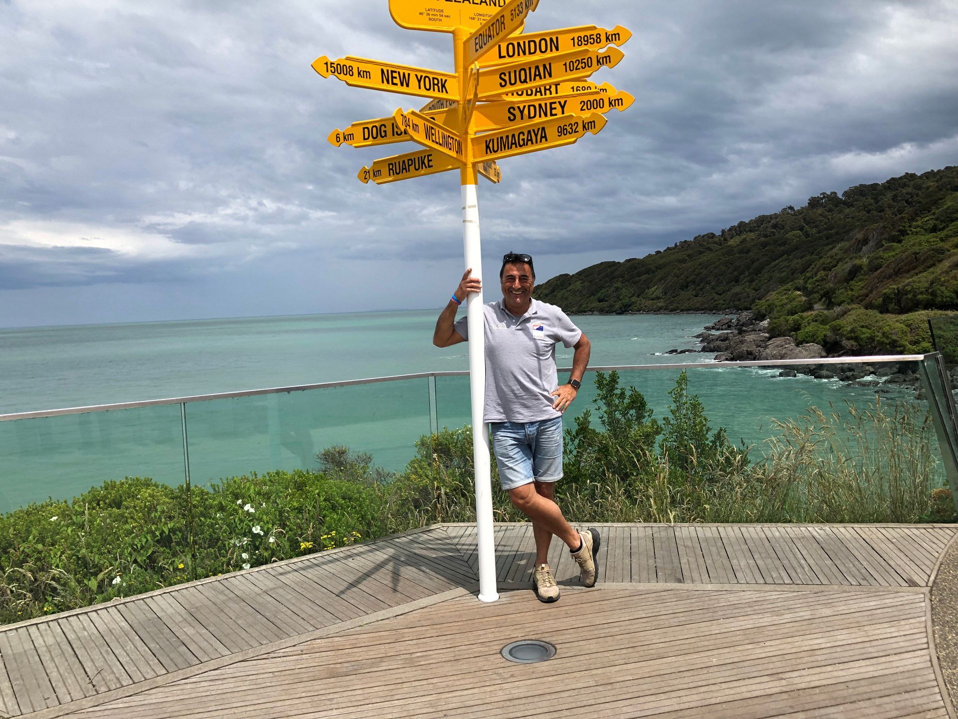 Paolo Bertelli Tour in moto Nuova Zelanda