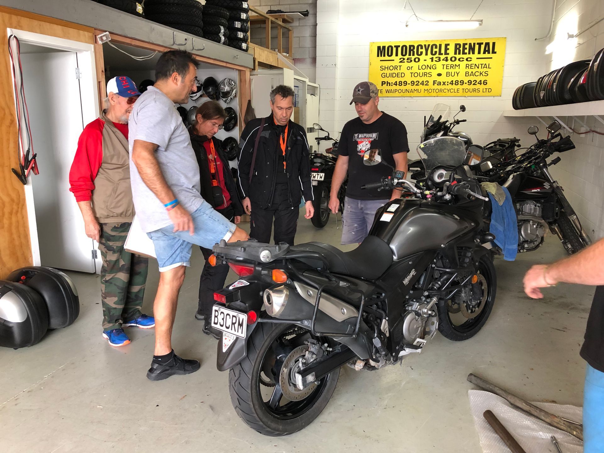 Paolo Bertelli Tour in moto Nuova Zelanda