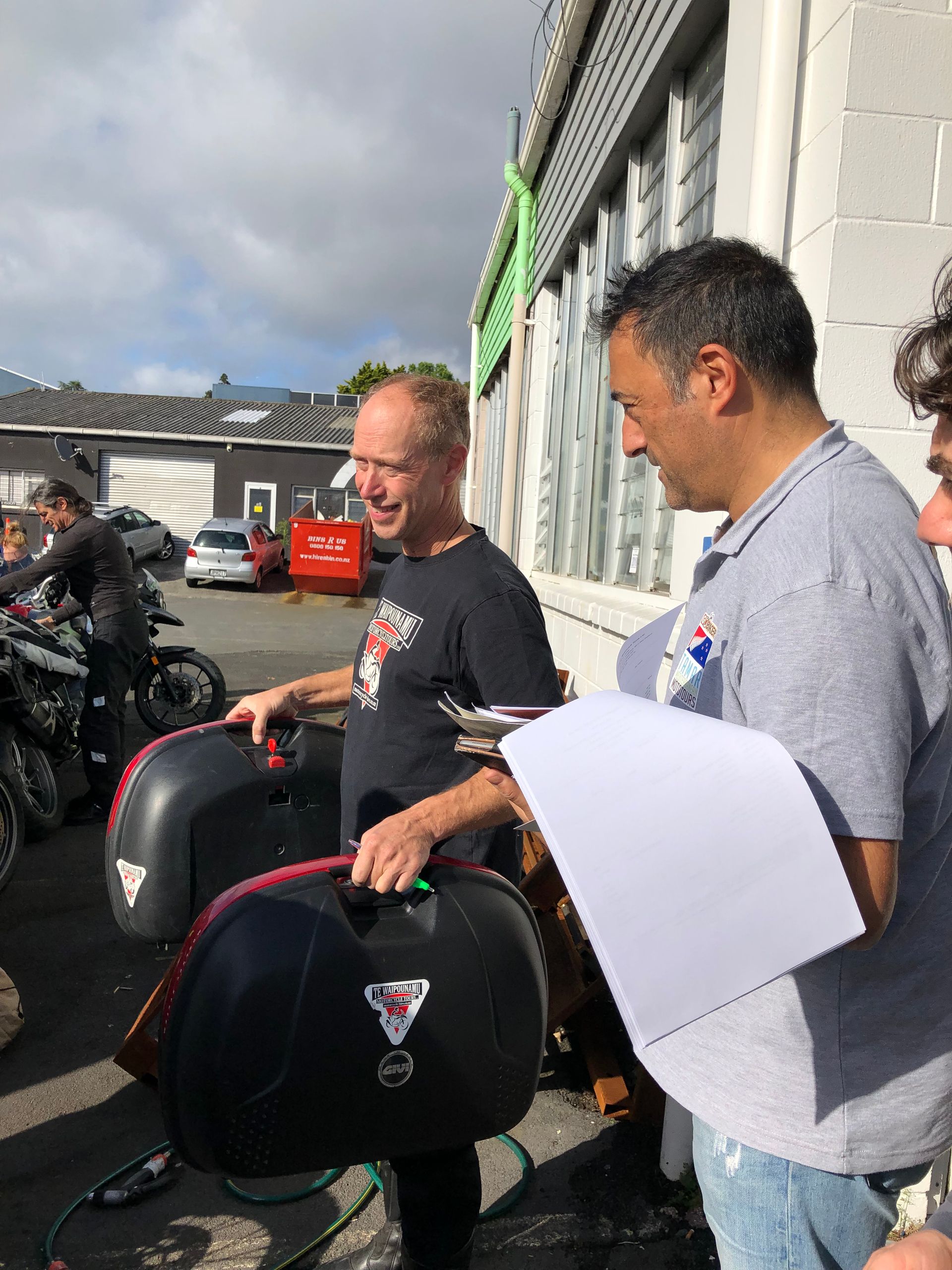 Paolo Bertelli Tour in moto Nuova Zelanda