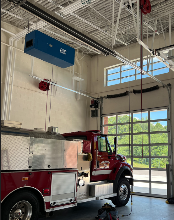 Fire station ambient air cleaners