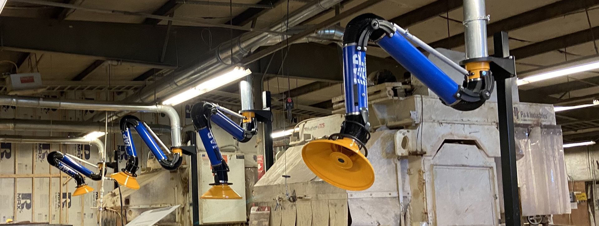 Innovations in welding fume extraction arm design by IAP