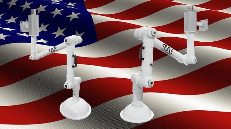 IAP Laboratory Extraction Fume Arms