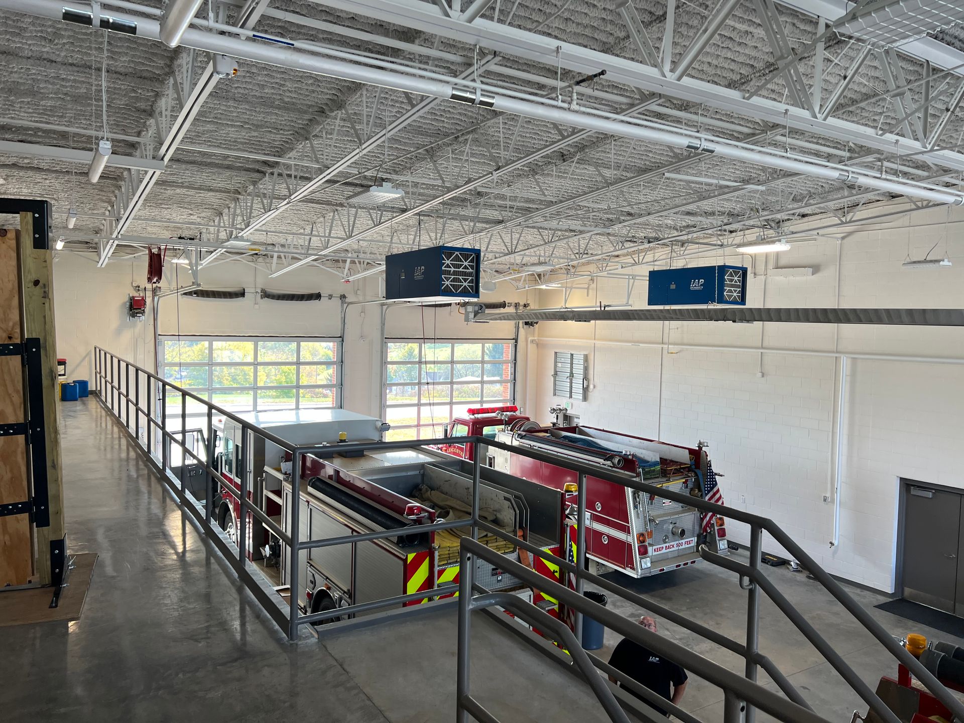 Fire station and EMS Ambient air cleaner