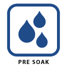 Blue water drops inside a square, labeled