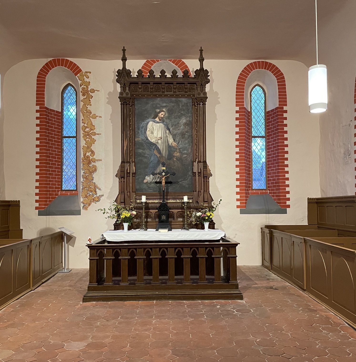 Altarbild Erzählkirche Sietow