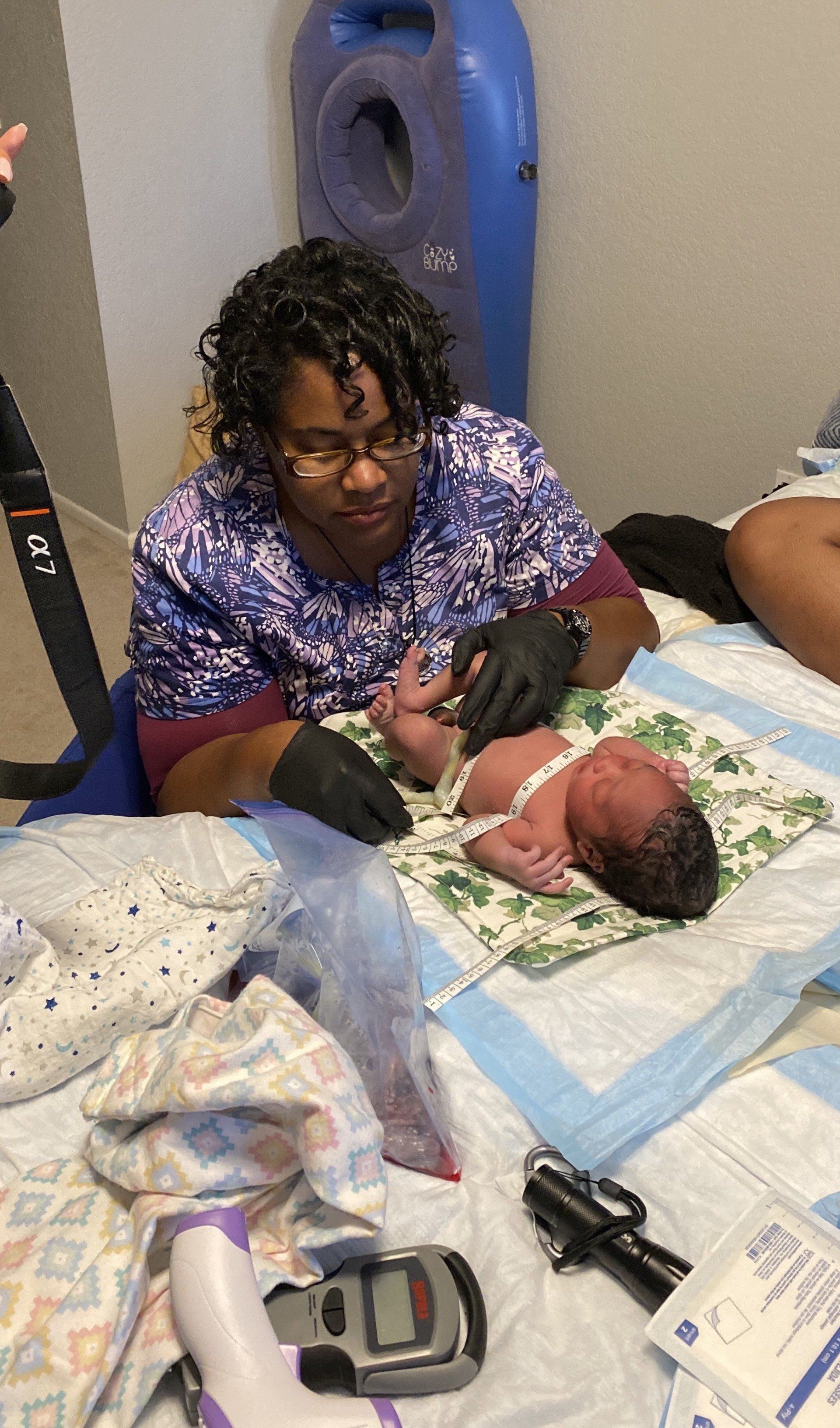 Home Birth Baby Redlands, CA