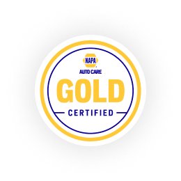 Napa AutoCare Gold Certified logo | Right Way Auto Air & Repair