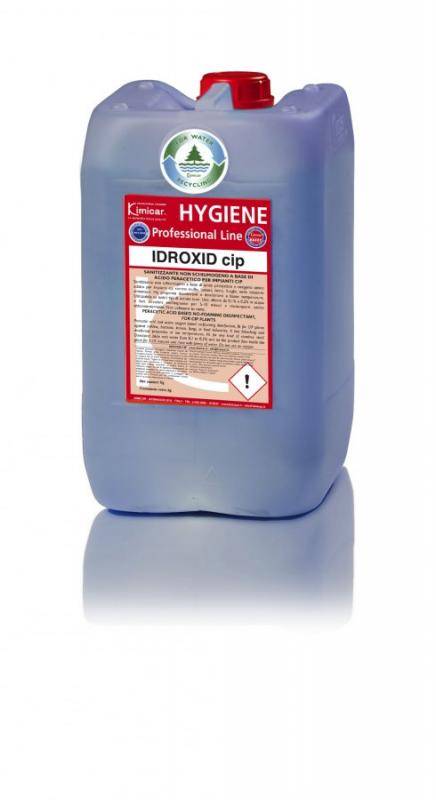 igienizzante non schiumogeno Idroxid Cip