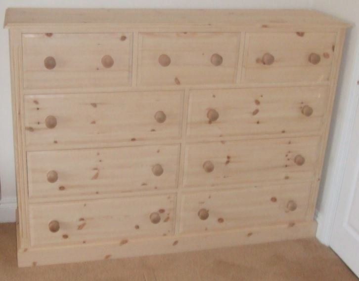 Wooden storage units