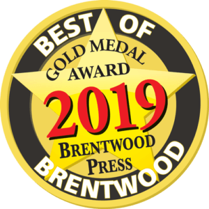 brentwood press gold medal 2019 award