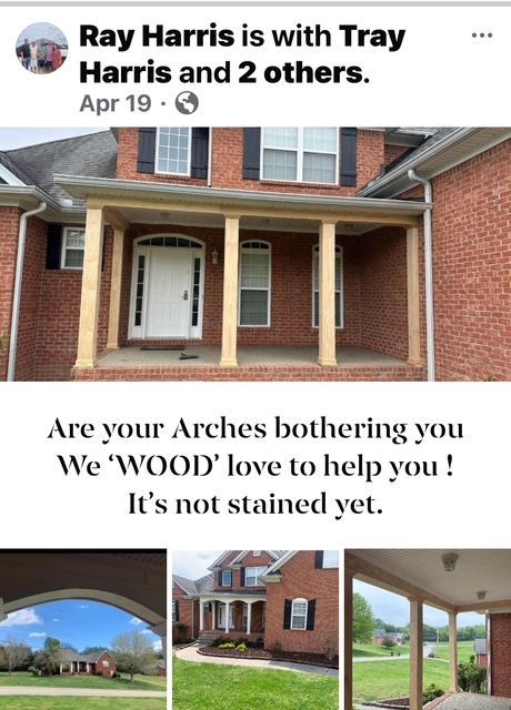 Ray harris is with tray harris and 2 others