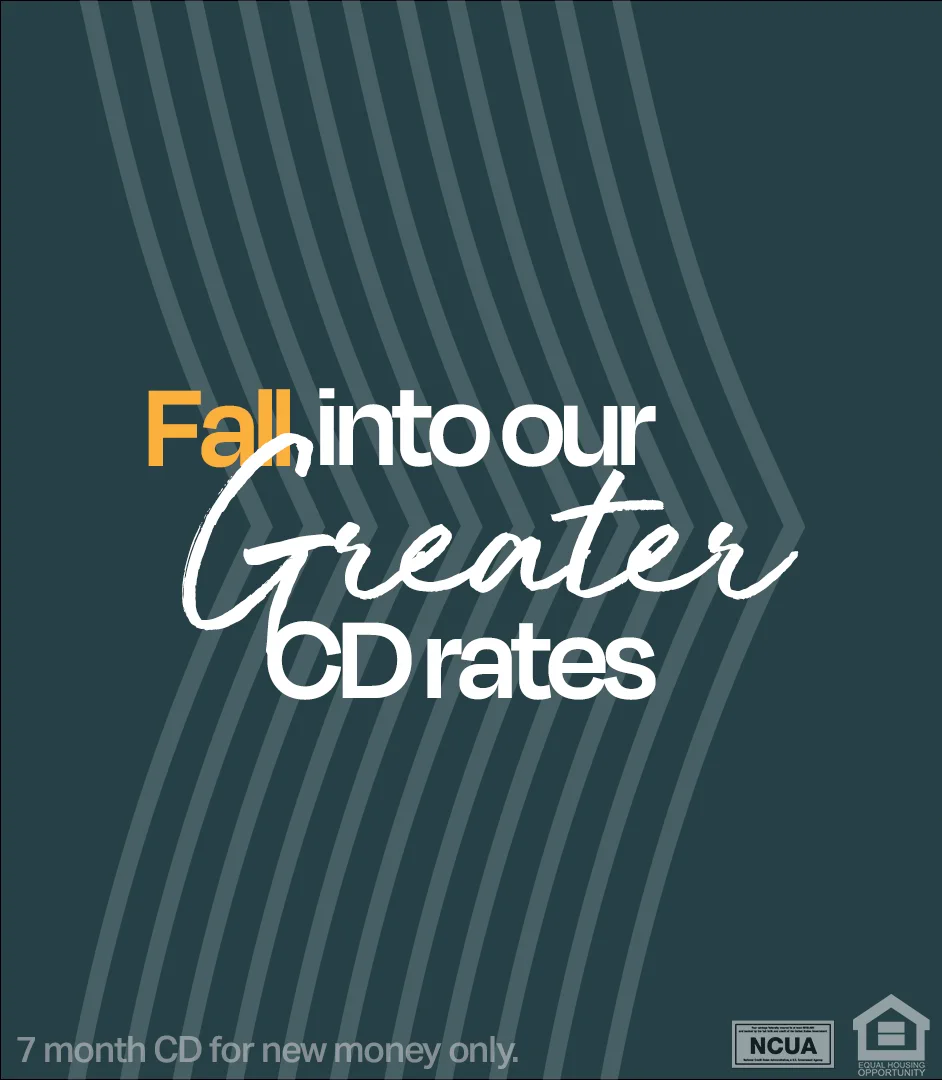 Ad for CD rates:
