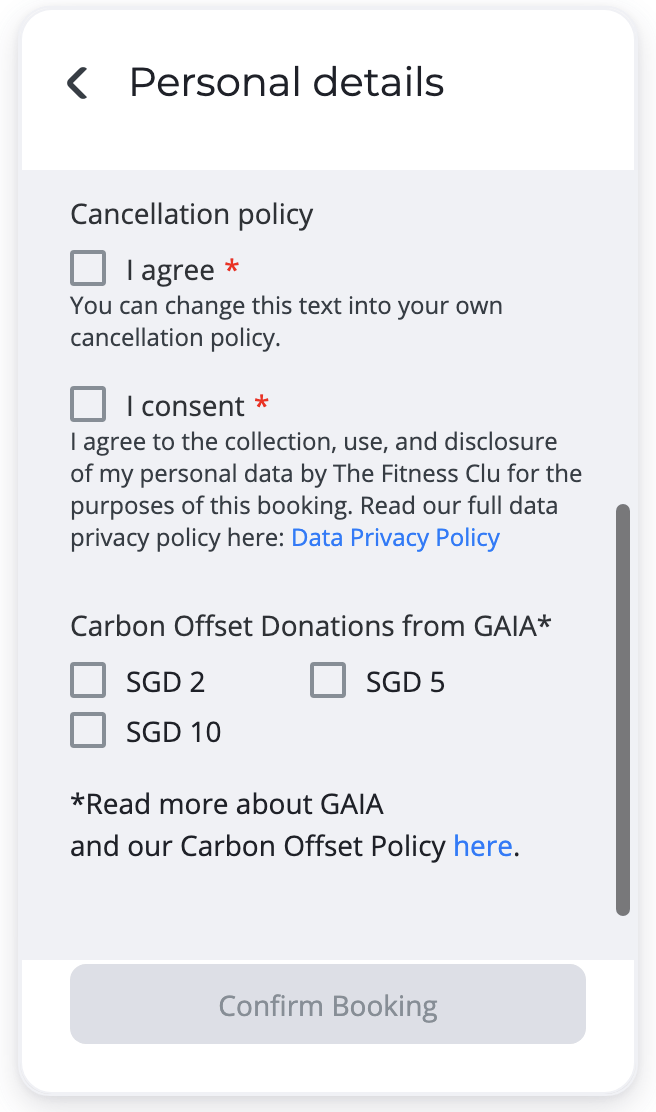 Carbon Offset Donation Program