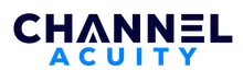 The channel acuity logo is blue and black on a white background.