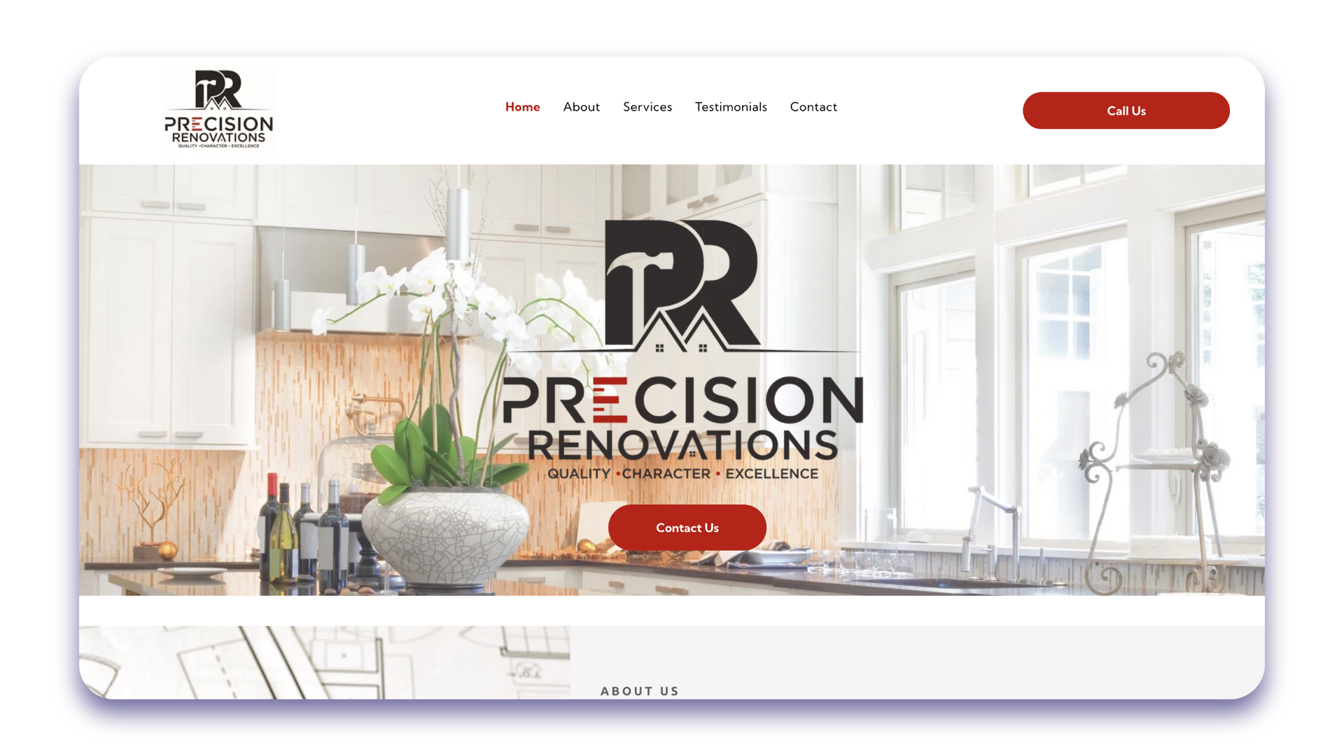 A screenshot of a website for on time connecting you with expert local detailers.