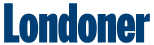 The word londoner is written in blue on a white background.