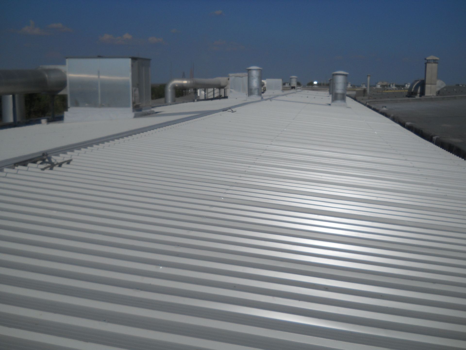 copertura edile con pannello solare