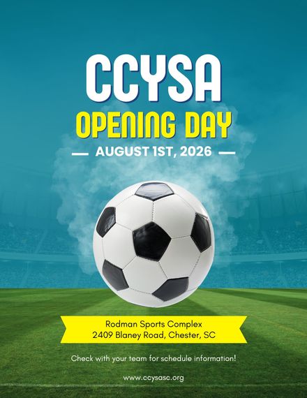 CCYSA Opening Day Flyer