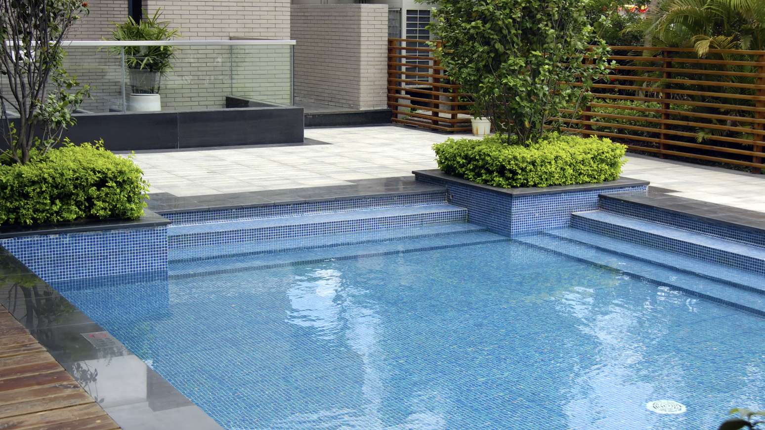 Backyard pool