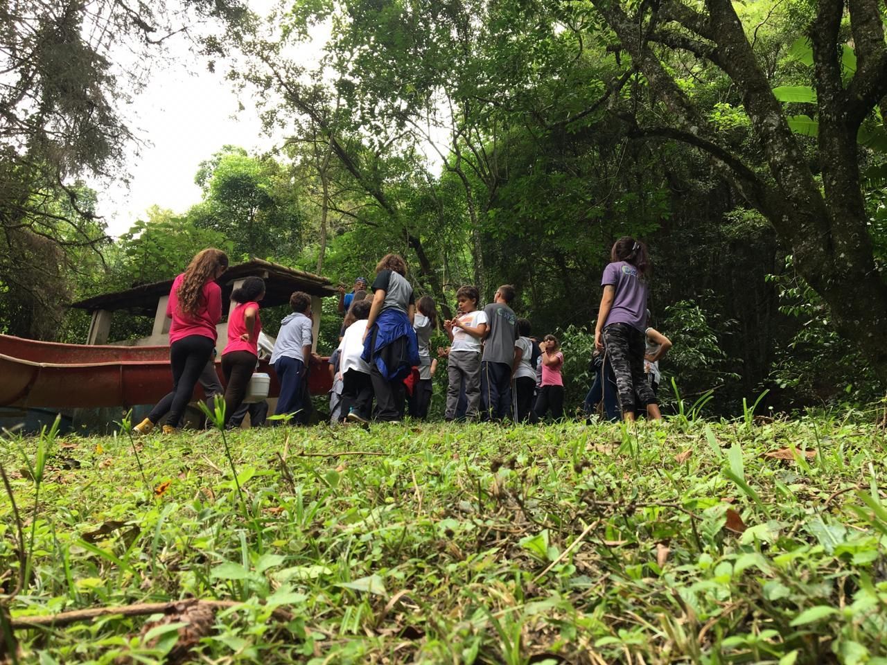 Recreação infantil para campings