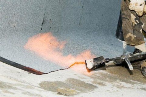 fase di impermeabilizzazione