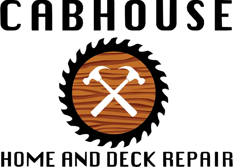 A logo for a company Cabhouse Home and Deck Repair