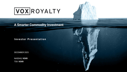 Thumbnail of Vox Royalty's Corporate Presentation