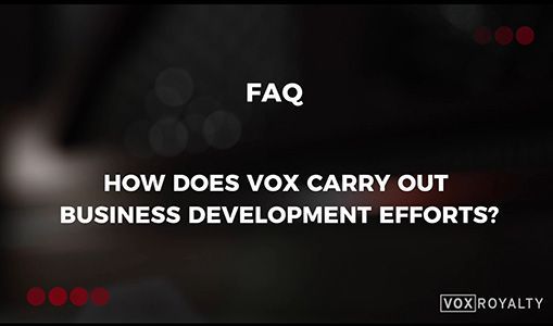 VOX FAQ: How Does Vox Carry Out Business Development Efforts?