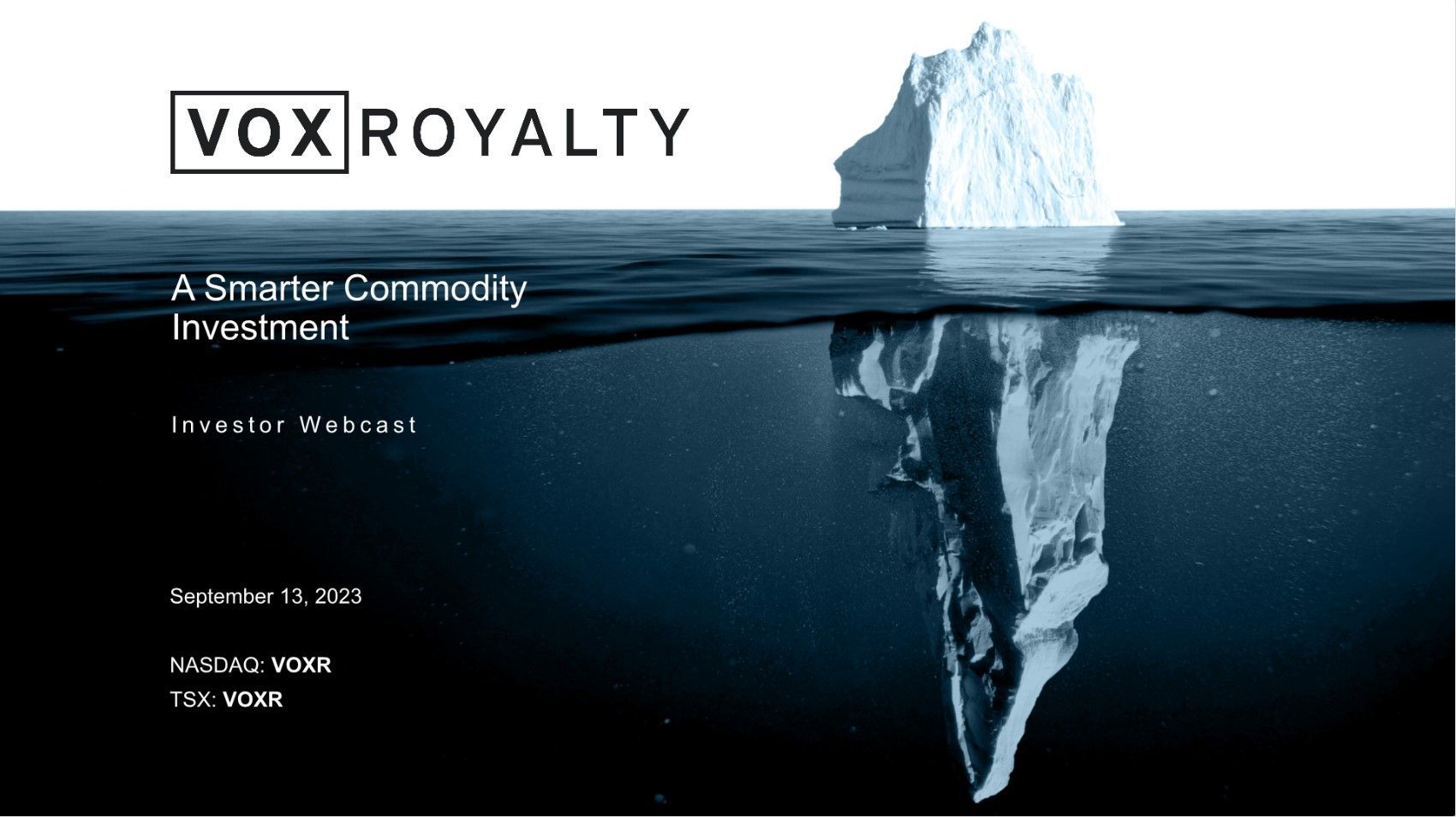 Vox Completes Strategic Australian Royalty Portfolio Acquisition