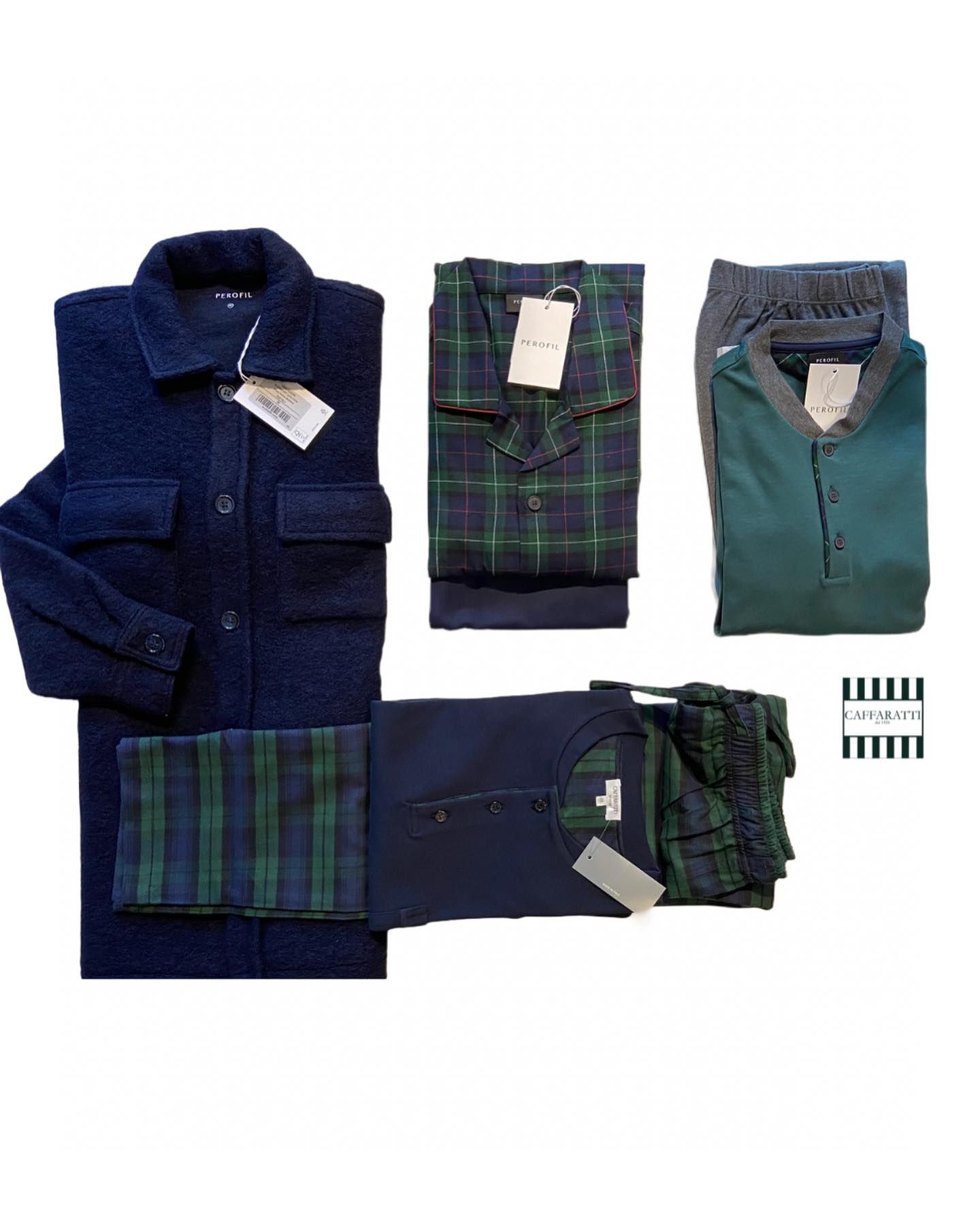 pigiami uomo Caffaratti Genova