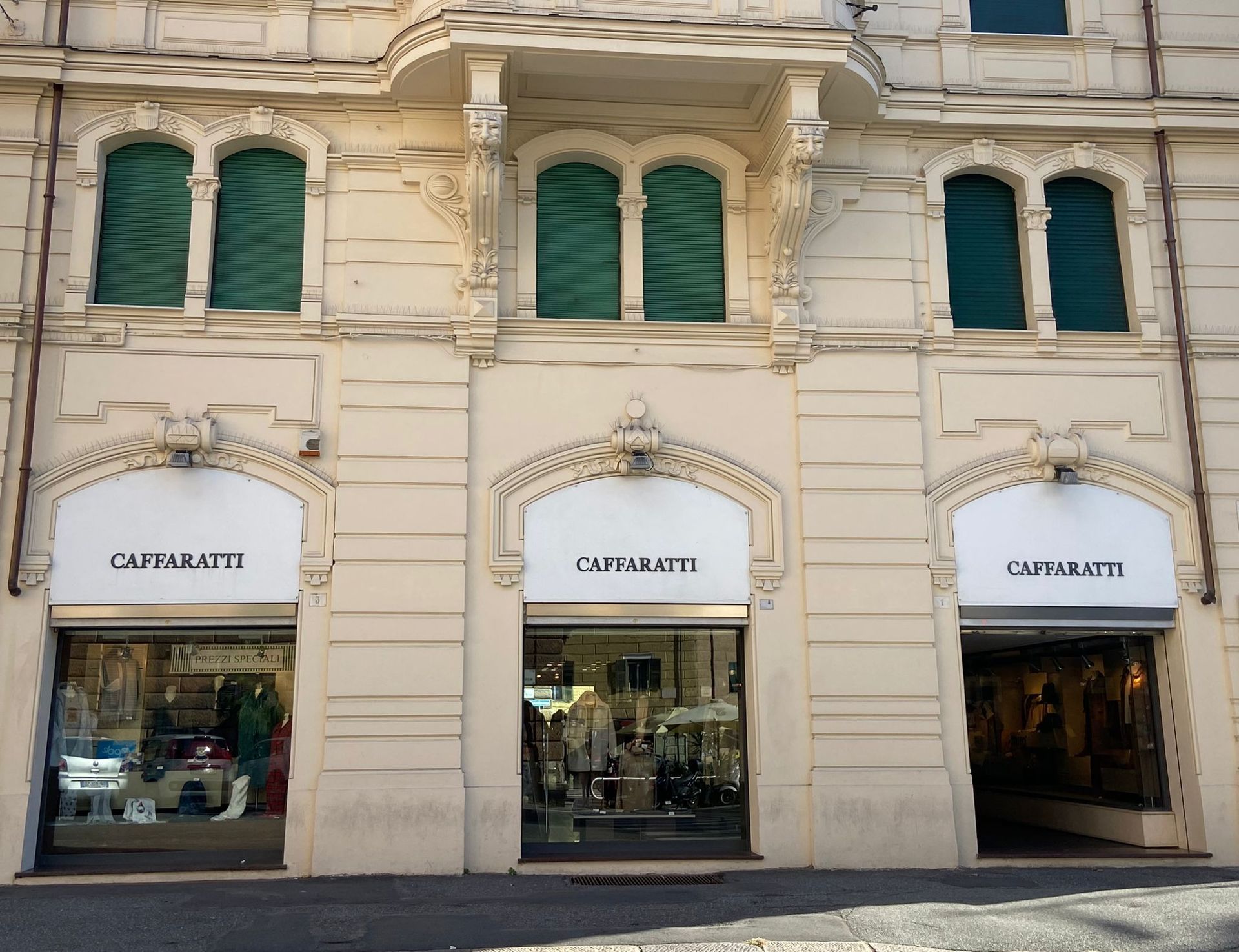 negozio Caffaratti Genova