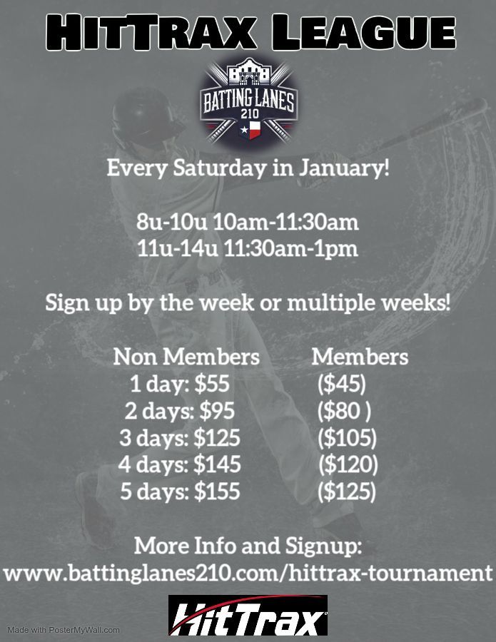 hittrax tournament flyer image