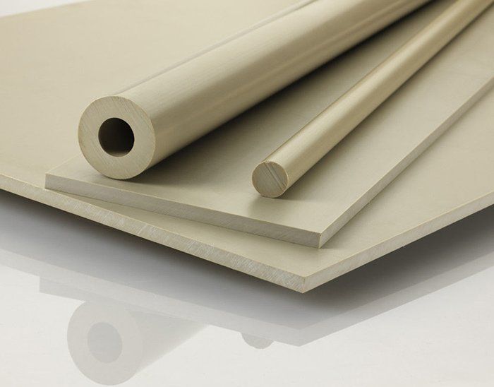 A stack of pieces of plastic with a hole in the middle