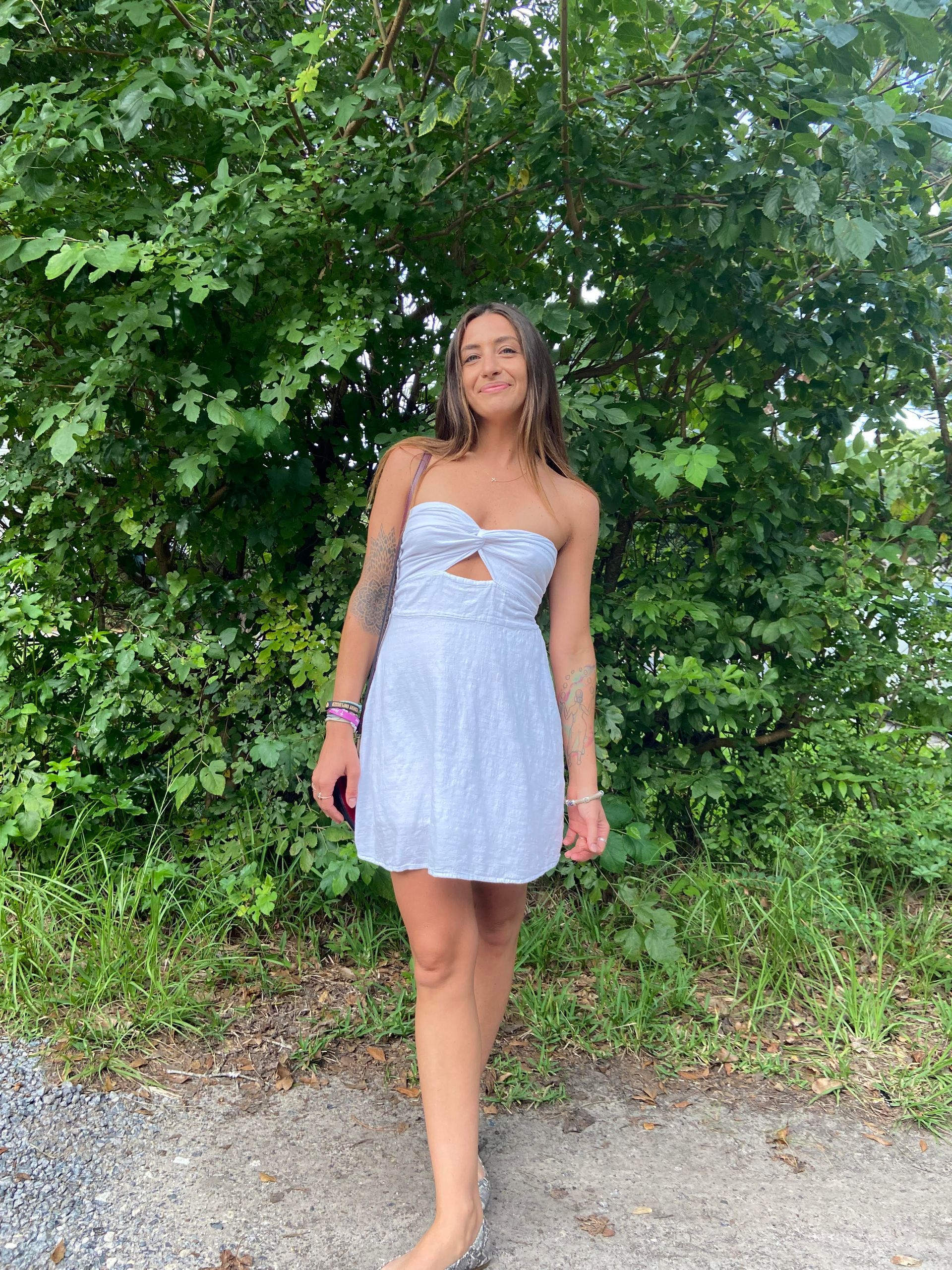 A gray silhouette of a person on a white background.