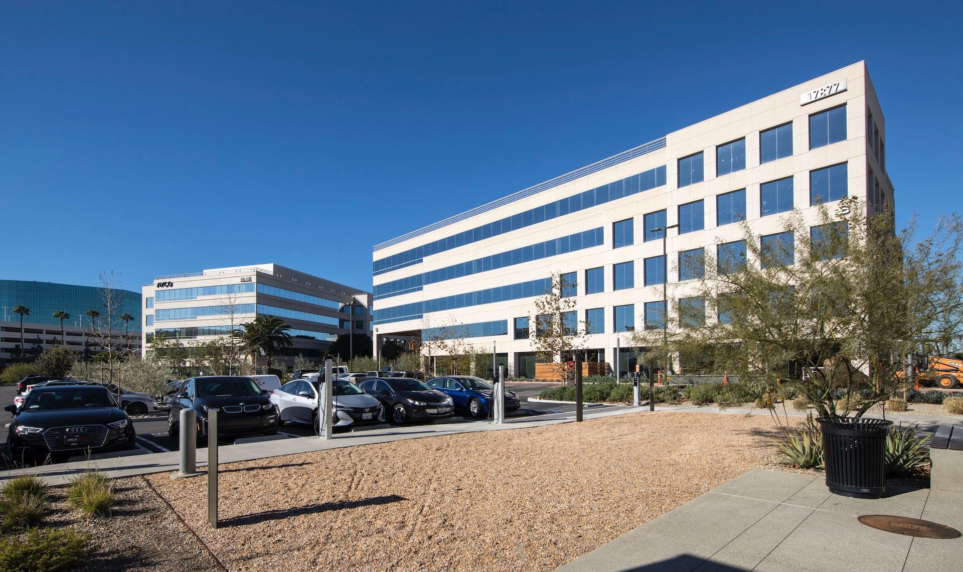 Parking Lot at Von Karman Ave and Intersect Ave