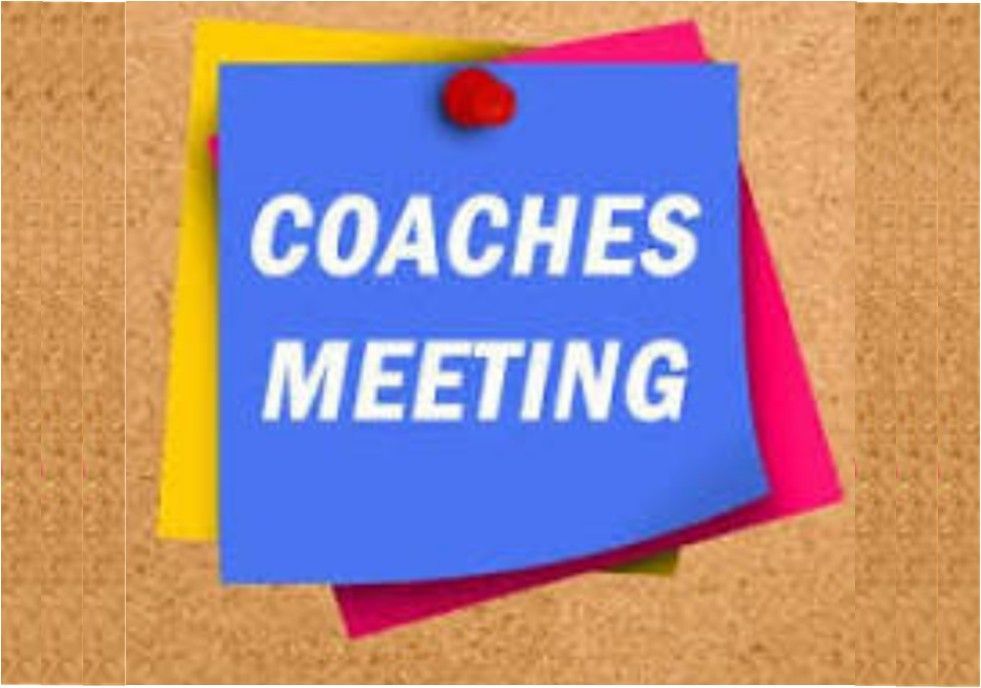 Coaches Meeting