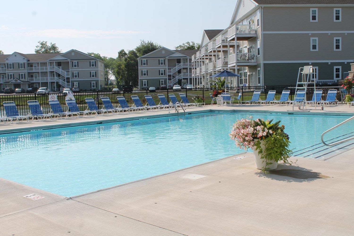 Outdoor pool at Beach Plum Dunes