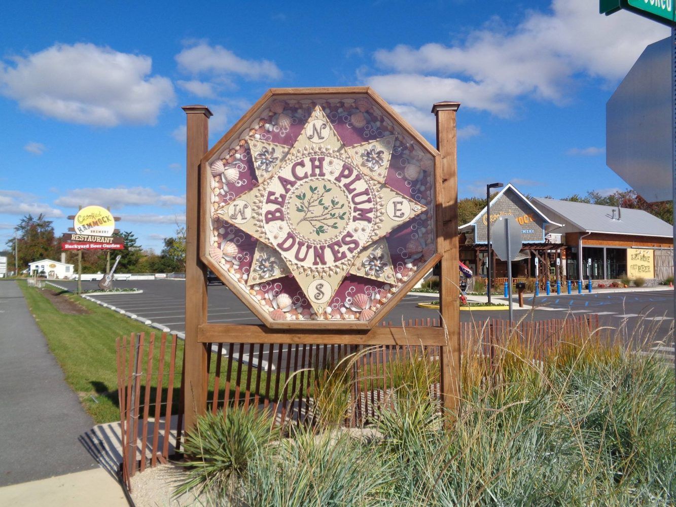 Beach Plum Dunes Sign