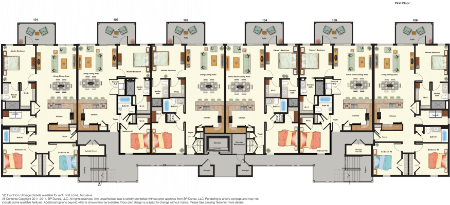 First Floor Overall Plan