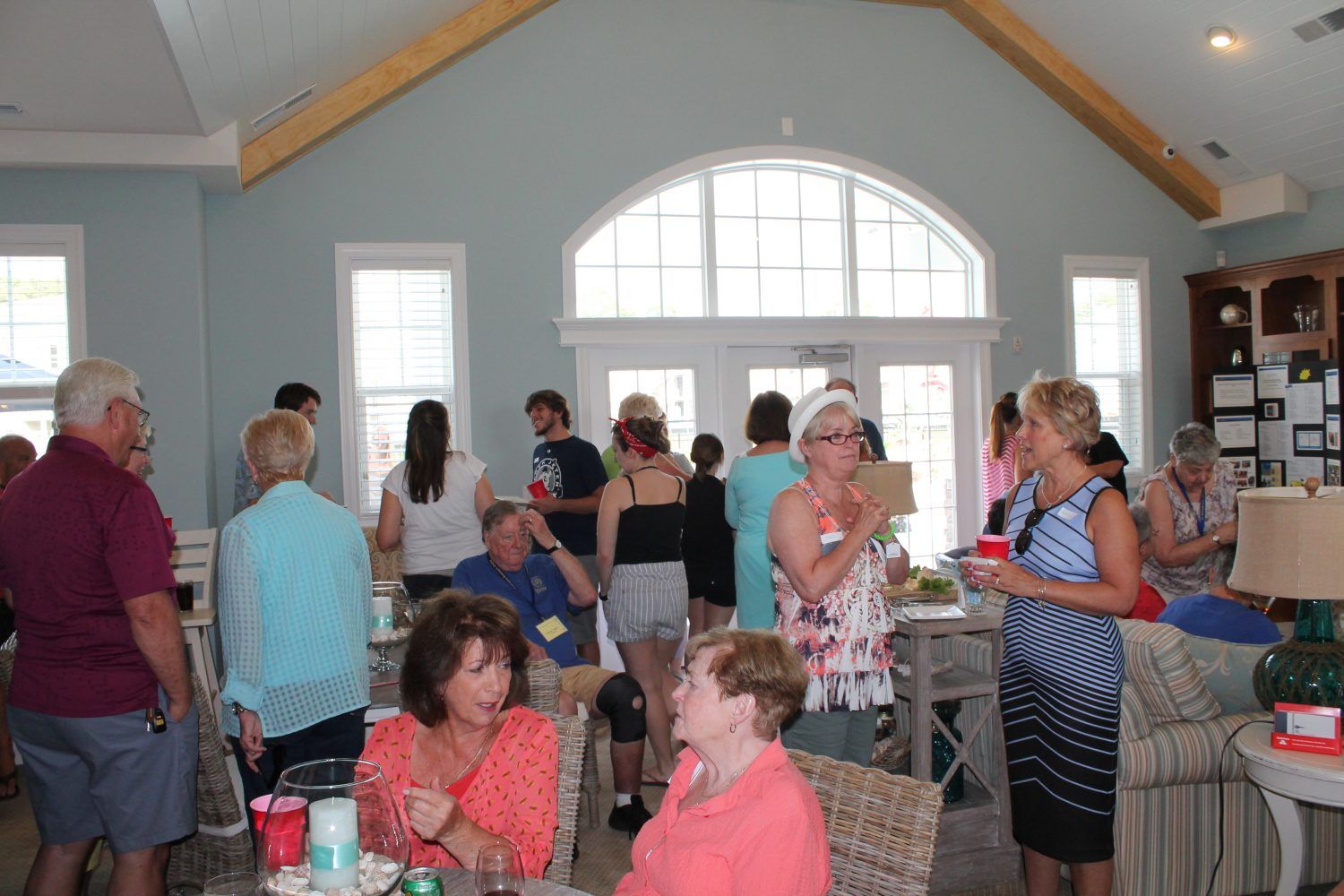 Socializing at Beach Plum Dunes
