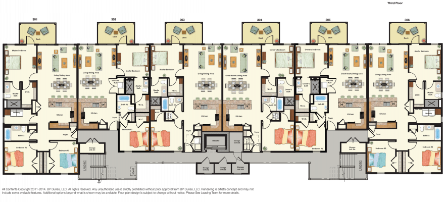 Third Floor Overall Plan