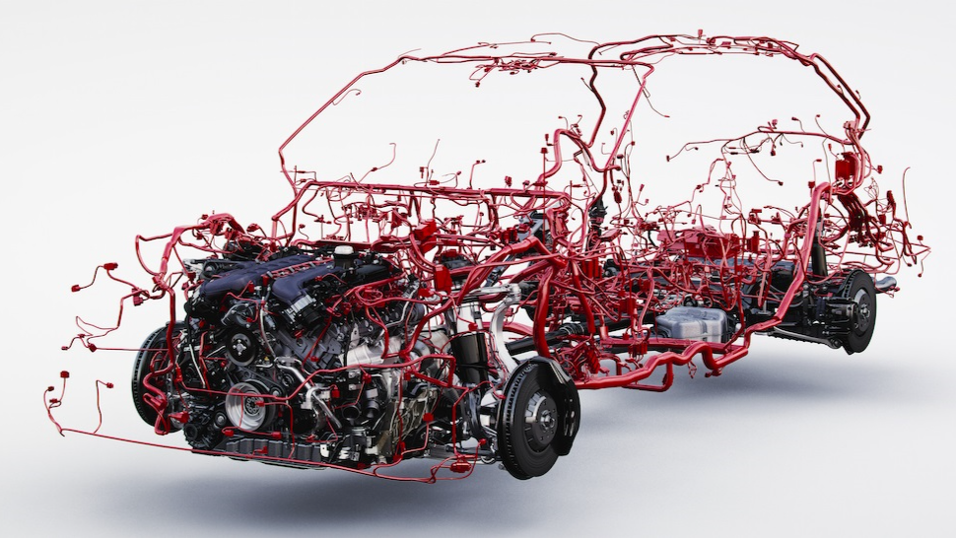 Wiring harness in a modern car looks like a circulatory system diagram | A-1 Custom Car Care