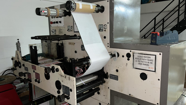 Focus RD250 one colour press