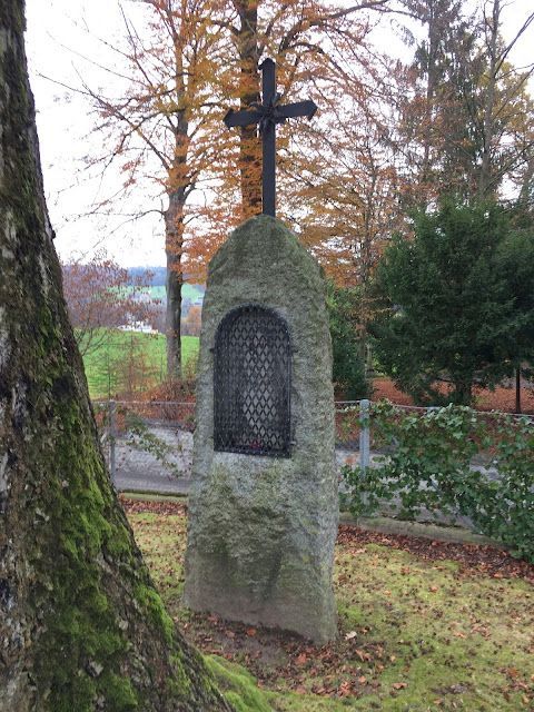 Virgin Mary Shrine next the Holy Beech in Meggen