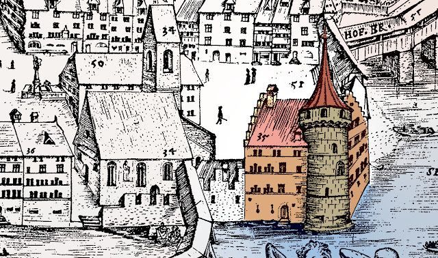 ZurGilgen House, Martiniplan Detail