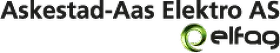 Aslestad-Aas Elektro AS med Elfag-logoen.