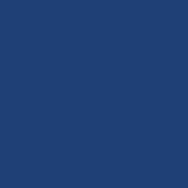A solid, dark blue square.